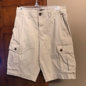 Men’s Khaki Cargo Shorts- Urban Pipeline